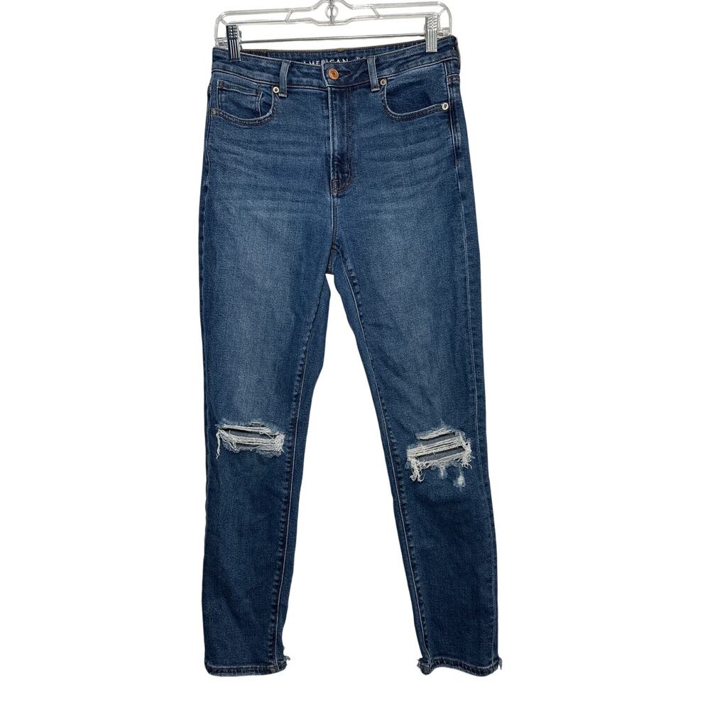 American Eagle distressed mom jeans womens 2 normcore casual everyday y2k‎ 90s